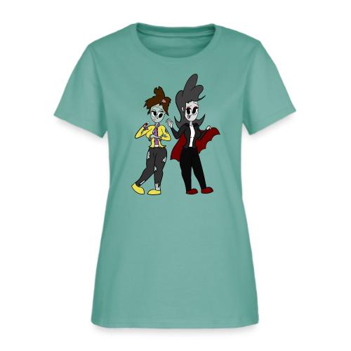 Vampire Coll and Zombie Dersy - Women's T-Shirt