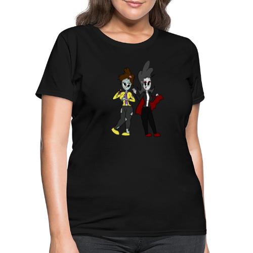 Vampire Coll and Zombie Dersy - Women's T-Shirt