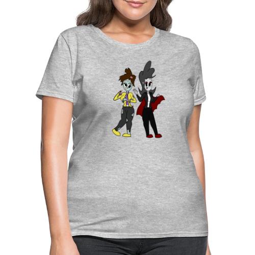 Vampire Coll and Zombie Dersy - Women's T-Shirt