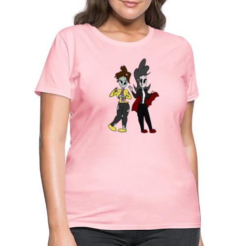 Vampire Coll and Zombie Dersy - Women's T-Shirt
