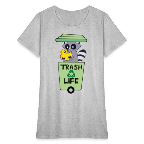 Trash Life Panda - Women's T-Shirt