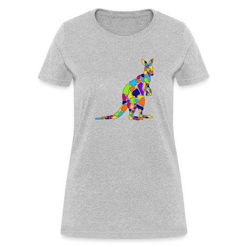 Art Deco kangaroo - Women's T-Shirt