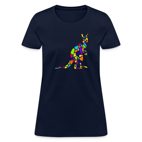 Art Deco kangaroo - Women's T-Shirt