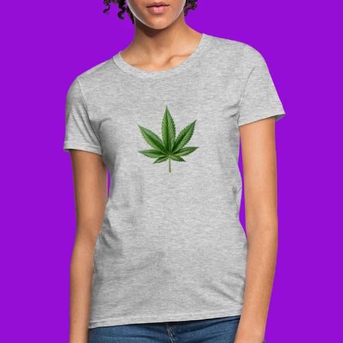 Cannabis Leaf - Women's T-Shirt