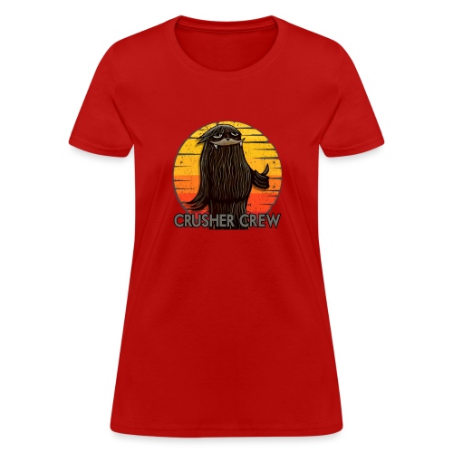 Crusher Crew Cryptid Sunset - Women's T-Shirt