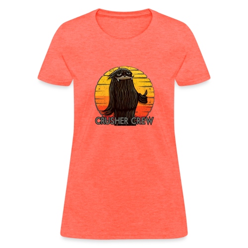Crusher Crew Cryptid Sunset - Women's T-Shirt