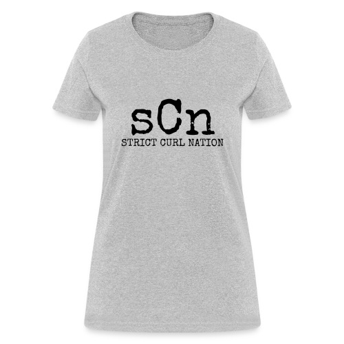 SCN black logo - Women's T-Shirt