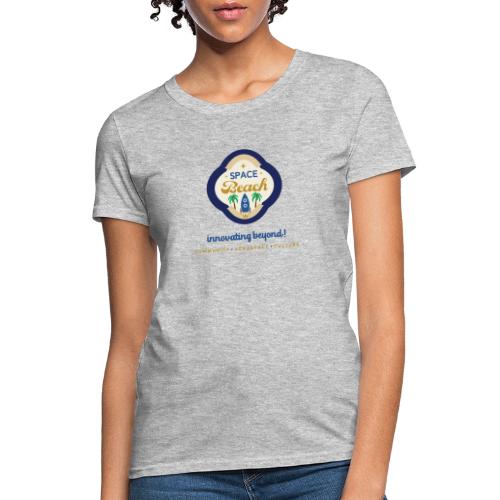 Space Beach Logo - 1 - Women's T-Shirt