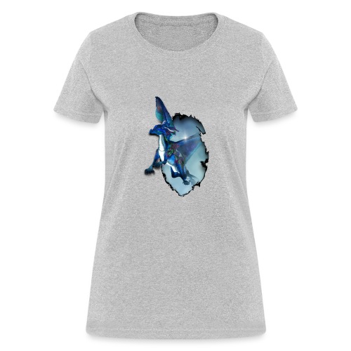 Little Blue Dragon - Women's T-Shirt