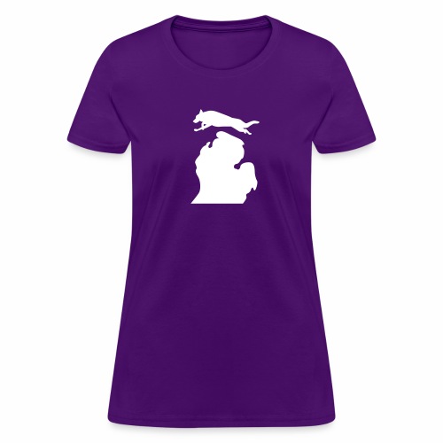 German Shepherd Bark Michigan - Women's T-Shirt