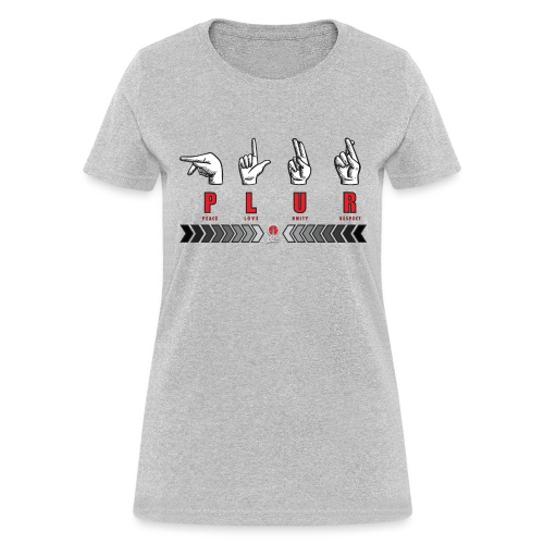PLUR BnW - Women's T-Shirt