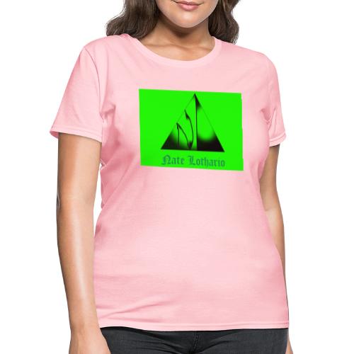 Lime Green Logo - Women's T-Shirt