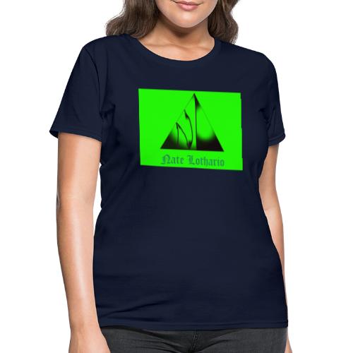 Lime Green Logo - Women's T-Shirt