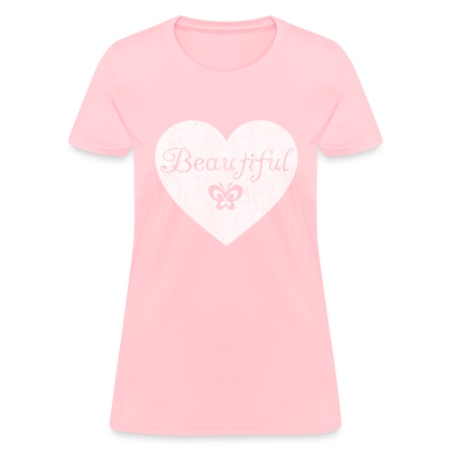 Beautiful, w butterfly - Women's T-Shirt