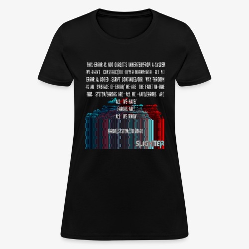 ERROR Lyrics - Women's T-Shirt