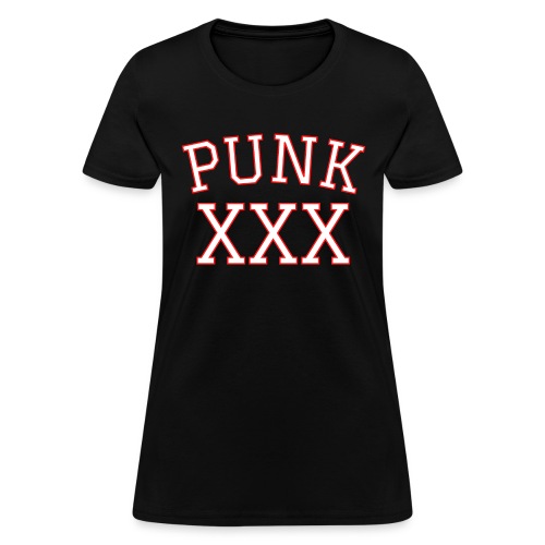 PUNK X Drug Free Straight Edge Hardcore Punk Scene - Women's T-Shirt