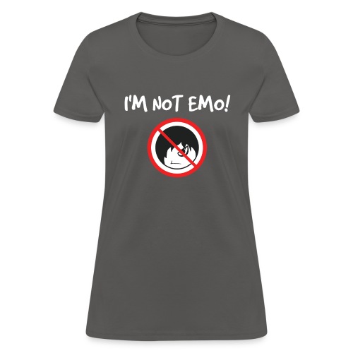 Scene I m Not Emo - Women's T-Shirt