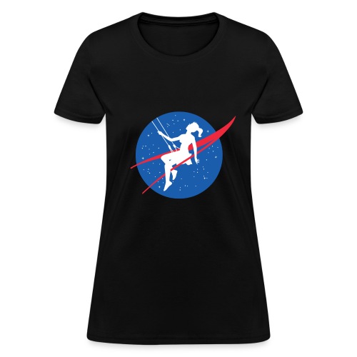 In Space No one Can Hear You Swing - Women's T-Shirt
