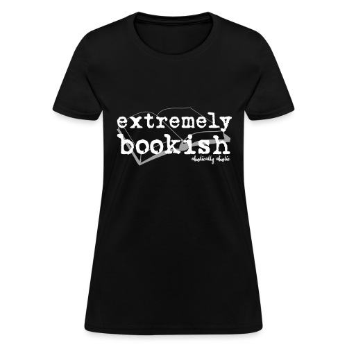 bookish white png - Women's T-Shirt