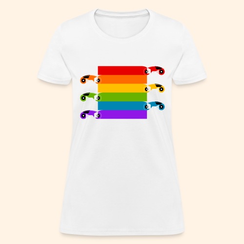 Pride on the Game Grid - Women's T-Shirt