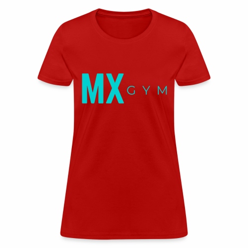 MX Gym Minimal Long Teal - Women's T-Shirt