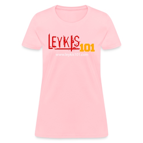 Leykis 101 Full Color with Domain - Women's T-Shirt