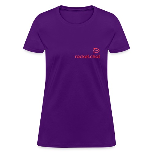 Red Logo Rocket.Chat - Women's T-Shirt