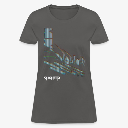 Vertical Glitch - Women's T-Shirt