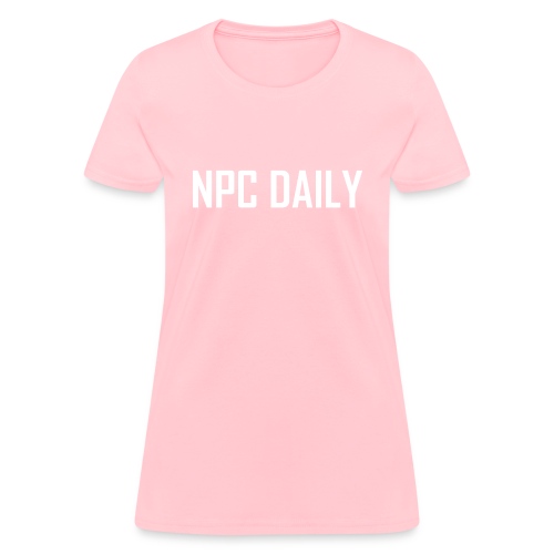 N P C Daily Full Logo - Women's T-Shirt