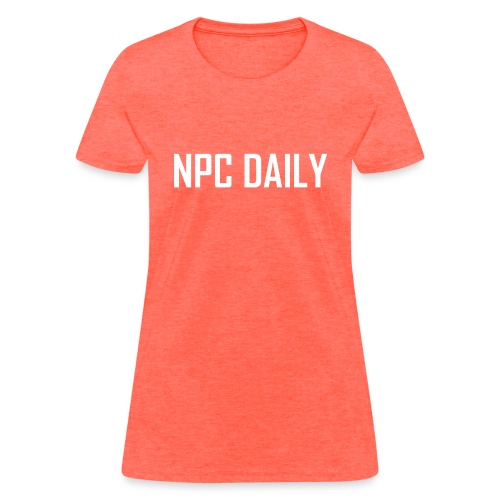 N P C Daily Full Logo - Women's T-Shirt