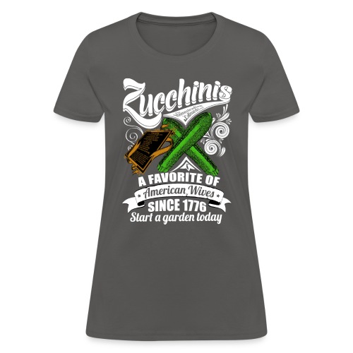 Zucchinis_PrintWhite - Women's T-Shirt