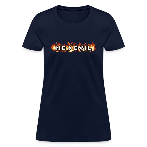 ME v EVIL - Women's T-Shirt