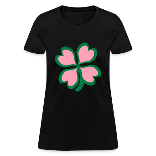 pinkhearts4leaf - Women's T-Shirt