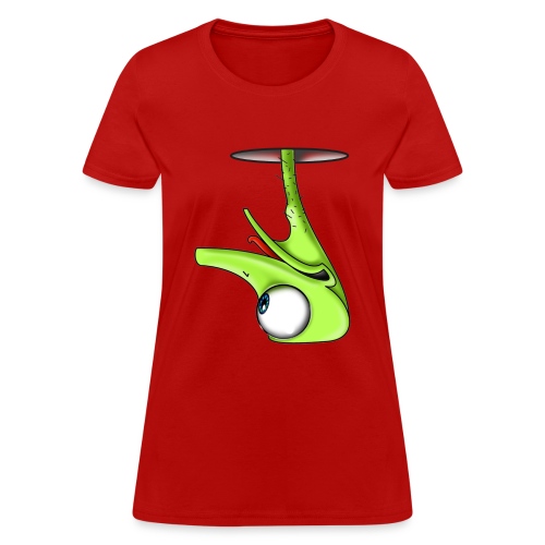 Funny Green Ostrich - Women's T-Shirt