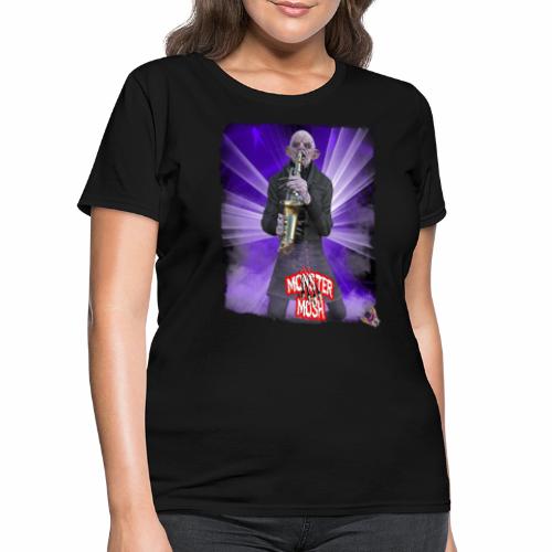 Monster Mosh Nosferatu Saxophone - Women's T-Shirt