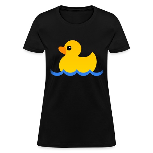 Hubs by Mozilla Duck in water - Women's T-Shirt