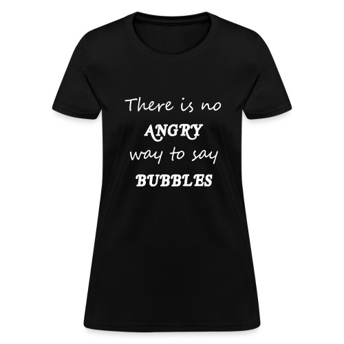 Bubbles White - Women's T-Shirt