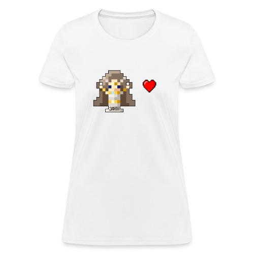 Time Goddess - I HEART Money (White text) - Women's T-Shirt