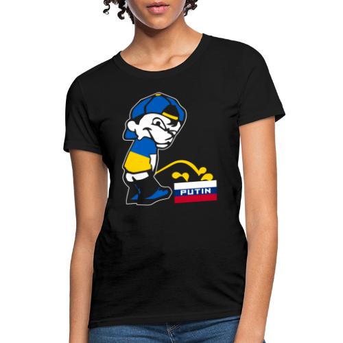 Ukraine Piss On Putin - Women's T-Shirt