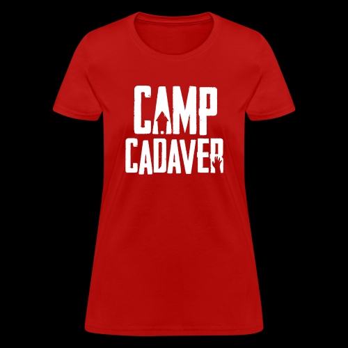 Camp Cadaver White Logo - Women's T-Shirt