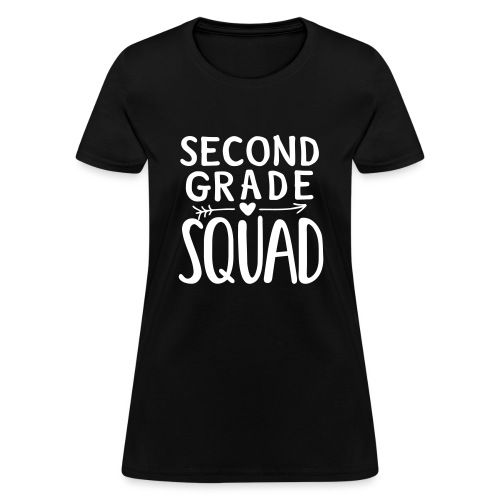 Second Grade Squad Teacher Team T-Shirts - Women's T-Shirt