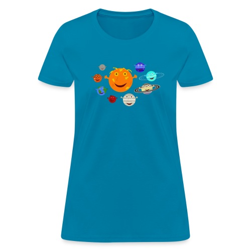 The Solar System - Women's T-Shirt
