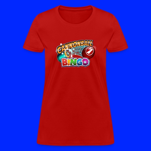 Vintage Cannonball Bingo Logo - Women's T-Shirt