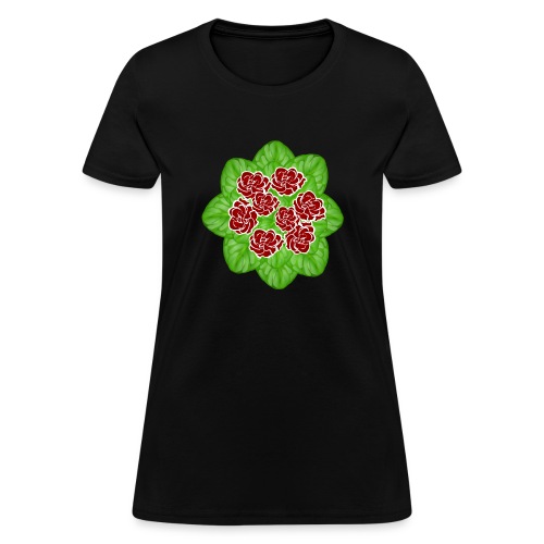 African Violet Graphic - Women's T-Shirt
