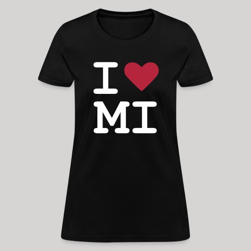 I heart MI - Women's T-Shirt