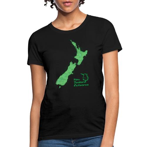 New Zealand's Map - Women's T-Shirt