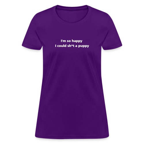 shitAPuppy simple - Women's T-Shirt