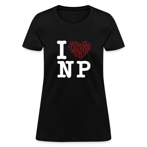heart np - Women's T-Shirt