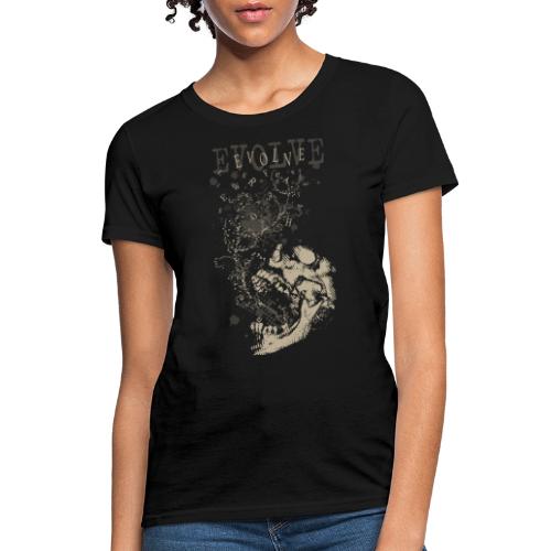 evolve skull PNG - Women's T-Shirt
