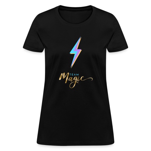Team Magic With Lightning Bolt - Women's T-Shirt